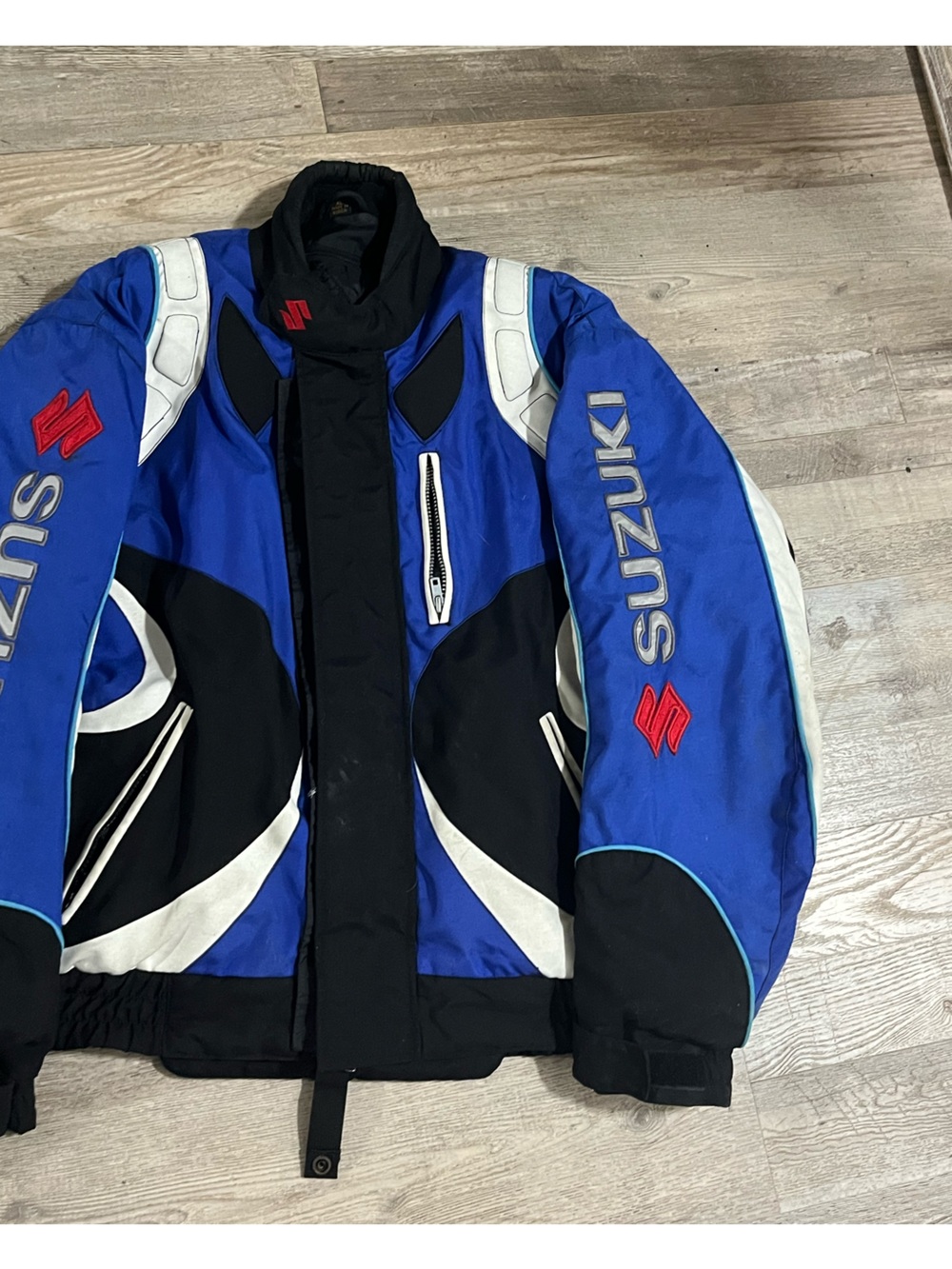 Men’s Blue Performance Riding Jacket - Picture 2 of 6